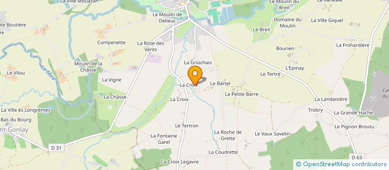 localisation de l'entreprise MONSIEUR GABRIEL GERARD à IFFENDIC