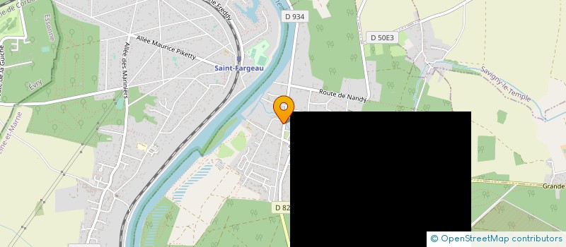 localisation de l'entreprise MONSIEUR GABRIEL GERMAIN  SEINE-PORT