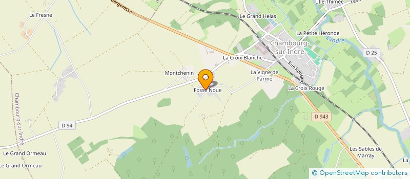 localisation de l'entreprise MONSIEUR GABRIEL GERVAIS  CHAMBOURG-SUR-INDRE