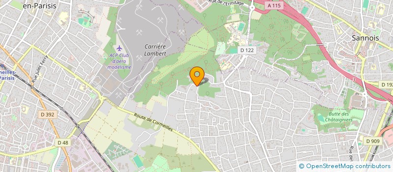 localisation de l'entreprise MONSIEUR GABRIEL GHOUCHBAR  ARGENTEUIL