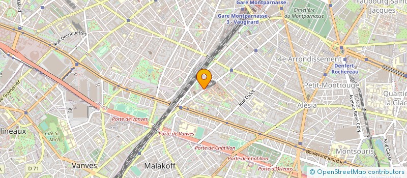 localisation de l'entreprise MONSIEUR GABRIEL GLAN GUEI  PARIS