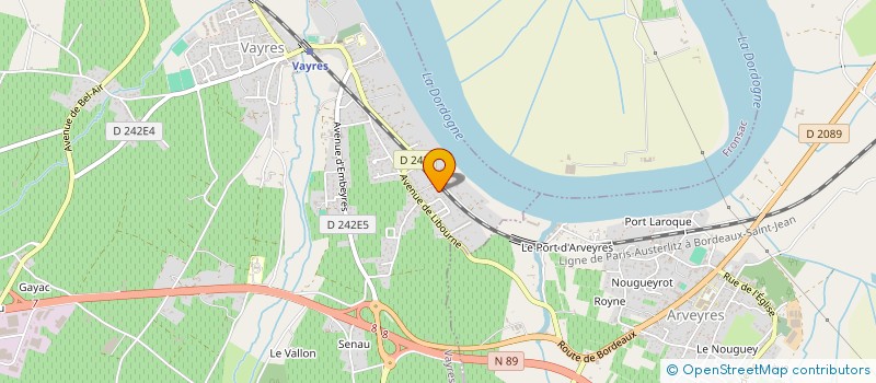 localisation de l'entreprise MONSIEUR GABRIEL GOMES  VAYRES