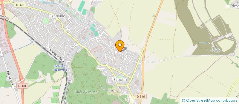 localisation de l'entreprise MONSIEUR GABRIEL GOMES  ECOUEN