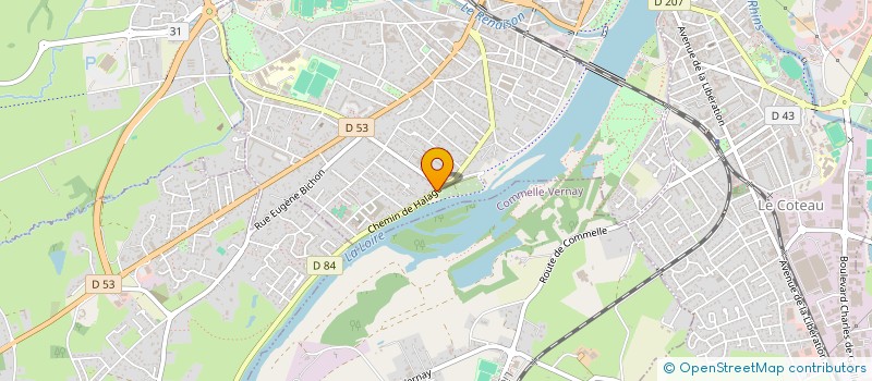 localisation de l'entreprise MONSIEUR GABRIEL GONZALES SOTOMAYOR  ROANNE