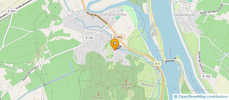 localisation de l'entreprise MONSIEUR GABRIEL GONZALEZ  BEAUCAIRE