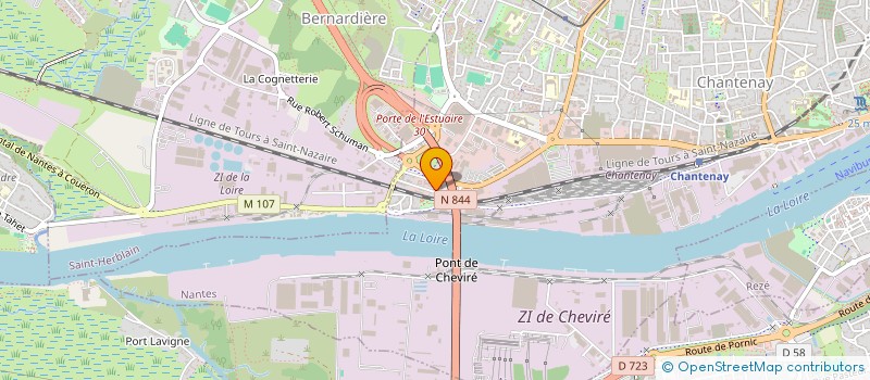 localisation de l'entreprise MONSIEUR GABRIEL GORIN-MICHEL à NANTES