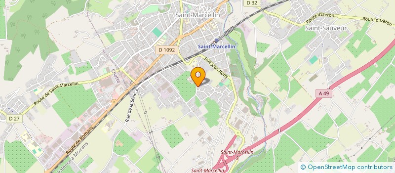 localisation de l'entreprise MONSIEUR GABRIEL GREFFE  CHATTE