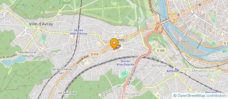 localisation de l'entreprise MONSIEUR GABRIEL GRES à SEVRES
