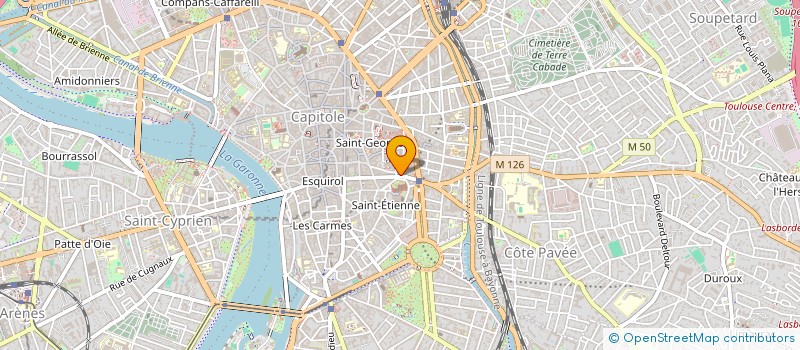 localisation de l'entreprise MONSIEUR GABRIEL GREUX à TOULOUSE