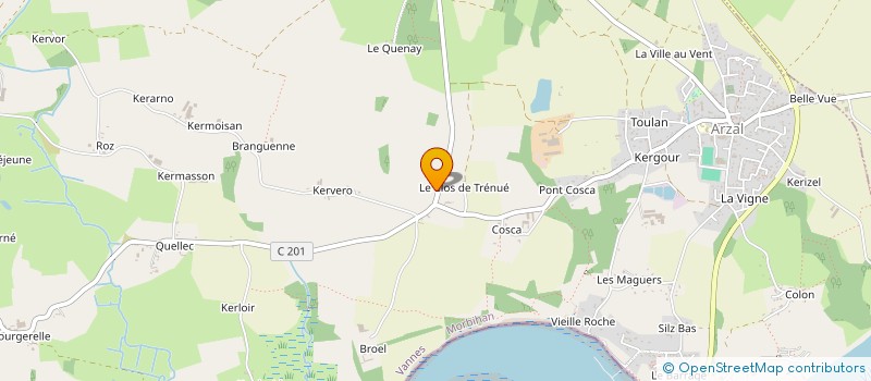 localisation de l'entreprise MONSIEUR GABRIEL GROSSO  ARZAL