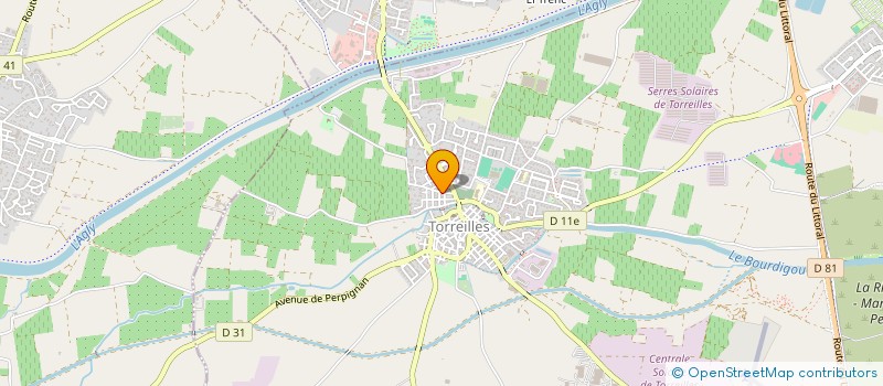 localisation de l'entreprise MONSIEUR GABRIEL GUITER  TORREILLES