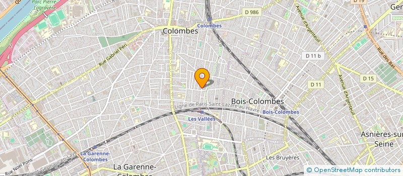localisation de l'entreprise MONSIEUR GABRIEL GUY NOEL SAINT-FRISON à COLOMBES