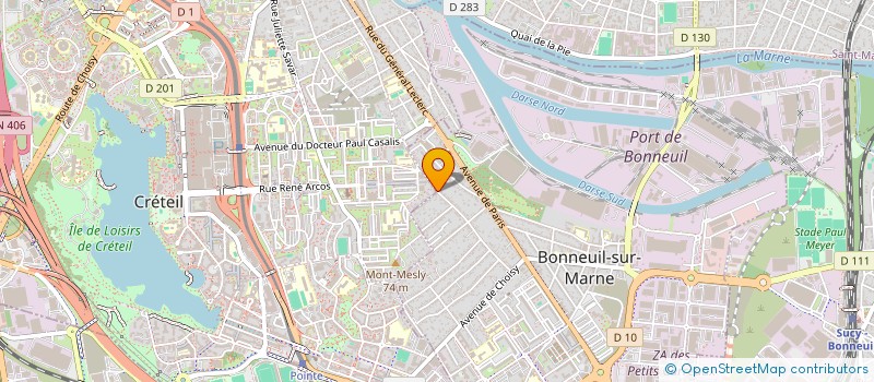 localisation de l'entreprise MONSIEUR GABRIEL HALLALI à BONNEUIL-SUR-MARNE