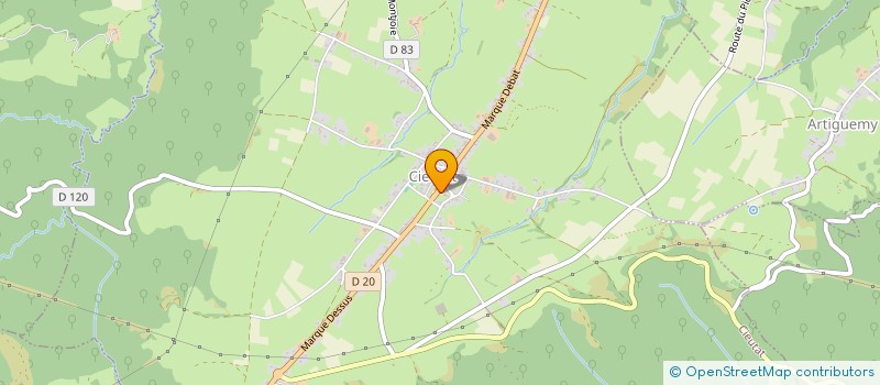 localisation de l'entreprise MONSIEUR GABRIEL HAMON  LIES