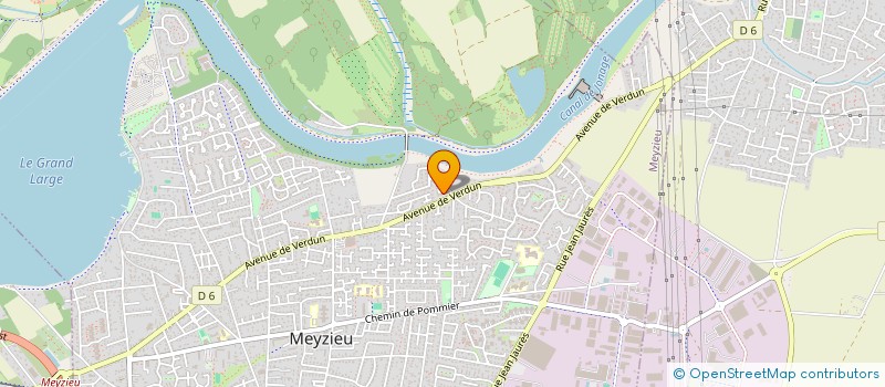 localisation de l'entreprise MONSIEUR GABRIEL HANAU  MEYZIEU