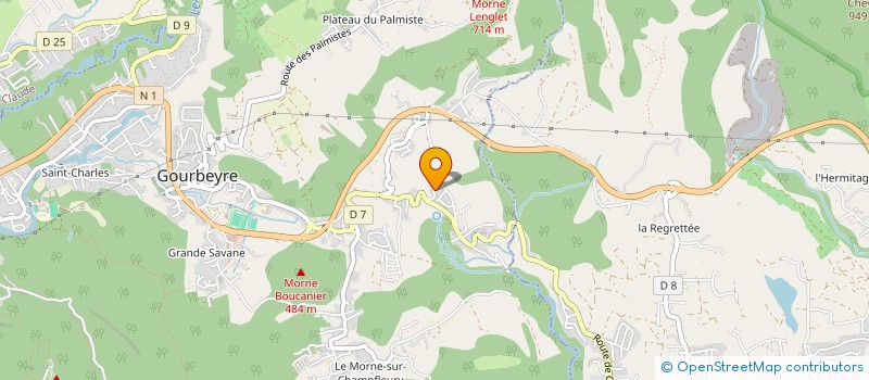 localisation de l'entreprise MONSIEUR GABRIEL HATCHY à GOURBEYRE
