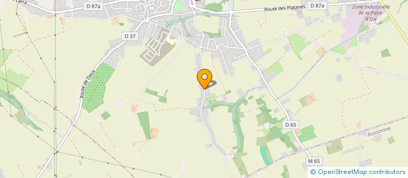 localisation de l'entreprise MONSIEUR GABRIEL HELAYEL  MERVILLE