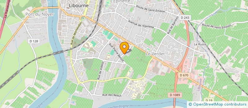 localisation de l'entreprise MONSIEUR GABRIEL HERITEAU  ARVEYRES