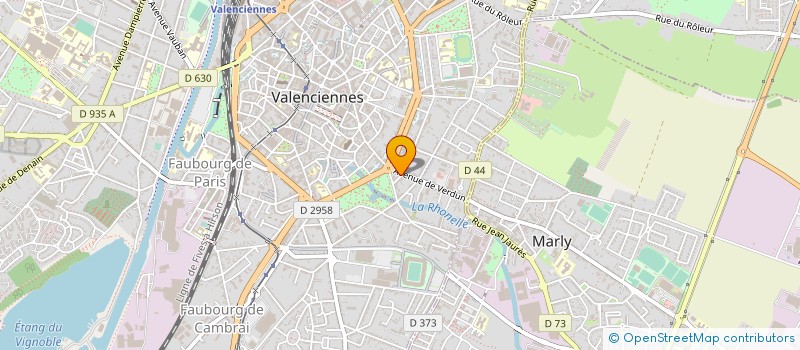 localisation de l'entreprise MONSIEUR GABRIEL HEROLE  VALENCIENNES