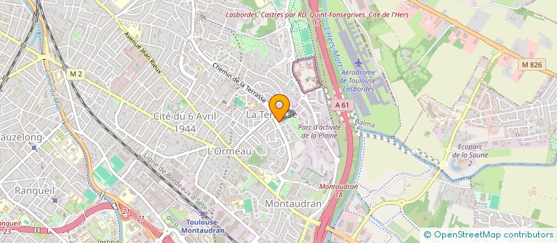 localisation de l'entreprise MONSIEUR GABRIEL HIBERT à TOULOUSE