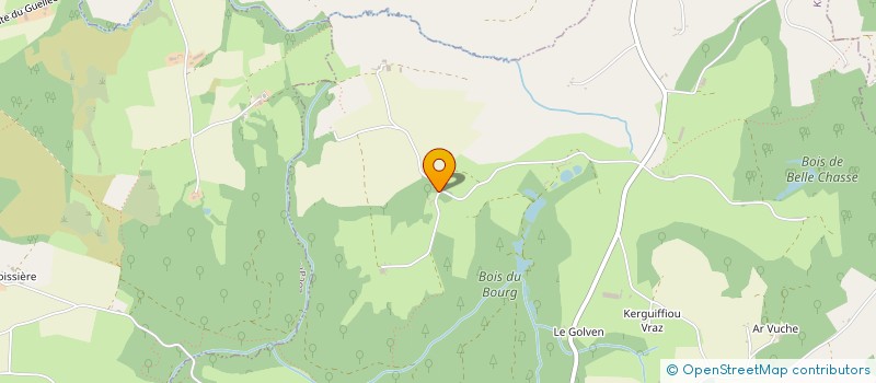 localisation de l'entreprise MONSIEUR GABRIEL HOMOLA-MAUREAU  KERGRIST-MOELOU