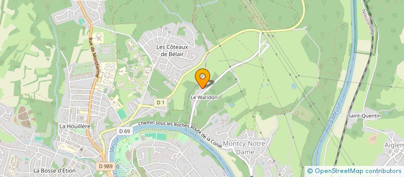 localisation de l'entreprise MONSIEUR GABRIEL HORBETTE  HAUDRECY