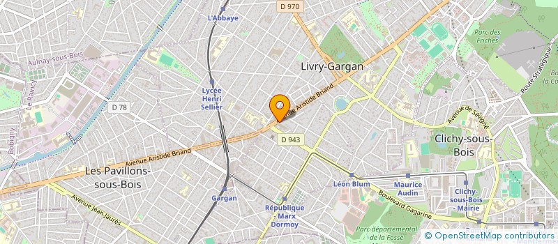 localisation de l'entreprise MONSIEUR GABRIEL HOTNOGU à LIVRY-GARGAN