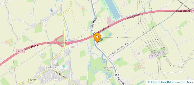 localisation de l'entreprise MONSIEUR GABRIEL ISAERT  SAINT GEORGES SUR L'AA