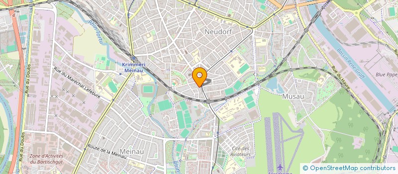 localisation de l'entreprise MONSIEUR GABRIEL ISS  STRASBOURG