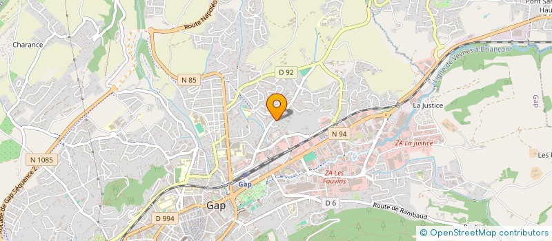 localisation de l'entreprise MONSIEUR GABRIEL IZACARD  GAP