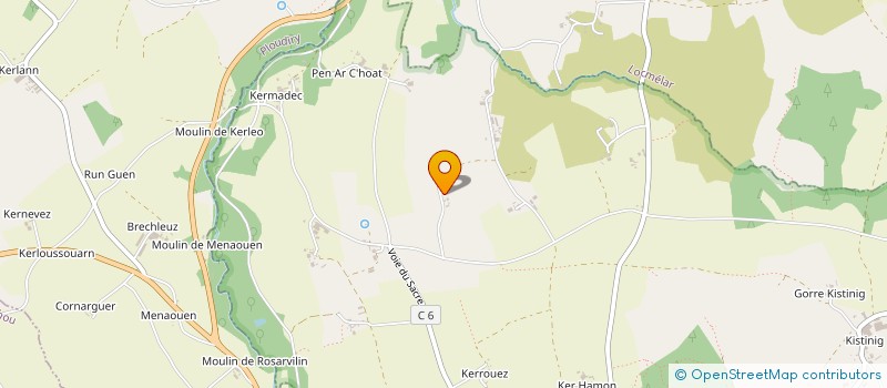 localisation de l'entreprise MONSIEUR GABRIEL JACOB à SIZUN