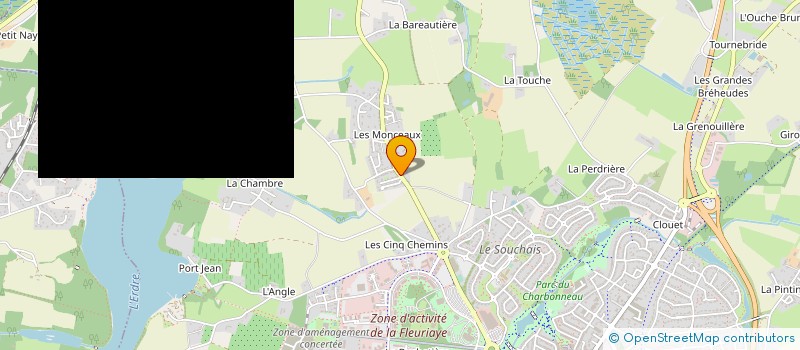 localisation de l'entreprise MONSIEUR GABRIEL JAMET à CARQUEFOU