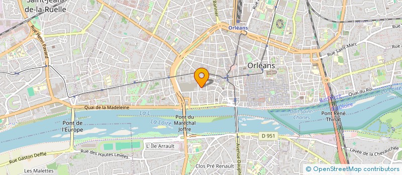 localisation de l'entreprise MONSIEUR GABRIEL JARRE à ORLEANS