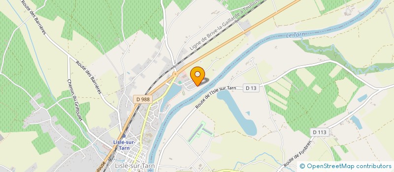 localisation de l'entreprise MONSIEUR GABRIEL JOSSE à LISLE-SUR-TARN