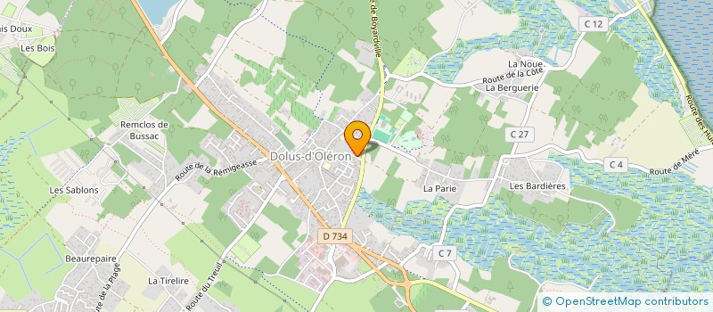 localisation de l'entreprise MONSIEUR GABRIEL JOULIA  DOLUS-D'OLERON