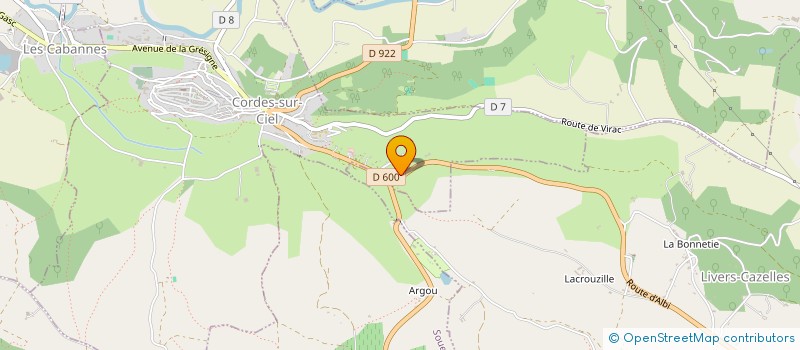 localisation de l'entreprise MONSIEUR GABRIEL JOUMARD  CORDES-SUR-CIEL