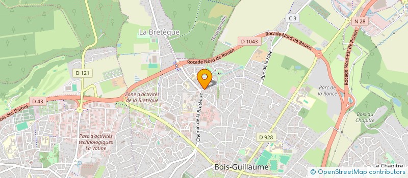 localisation de l'entreprise MONSIEUR GABRIEL JULOSKI à BOIS-GUILLAUME