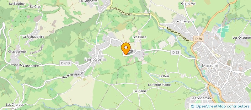 localisation de l'entreprise MONSIEUR GABRIEL KARAOGLANIAN  CHABANIERE