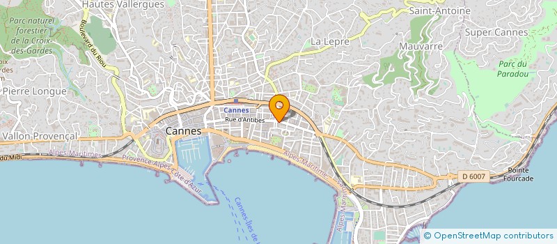 localisation de l'entreprise MONSIEUR GABRIEL KELEN à CANNES