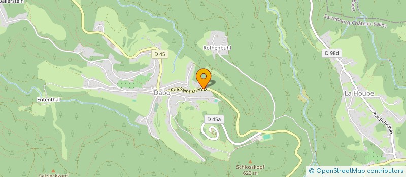 localisation de l'entreprise MONSIEUR GABRIEL KLEIN  DABO