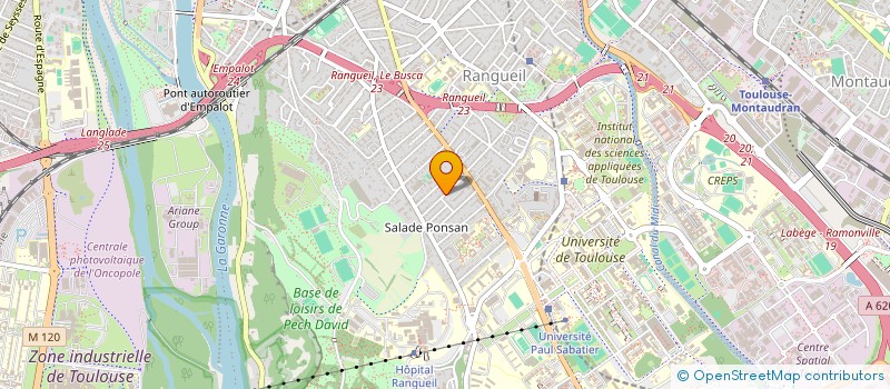localisation de l'entreprise MONSIEUR GABRIEL KLEIN à TOULOUSE