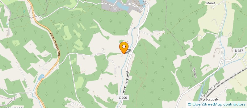 localisation de l'entreprise MONSIEUR GABRIEL KUN  BRANTOME EN PERIGORD