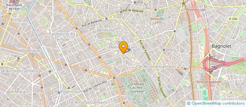 localisation de l'entreprise MONSIEUR GABRIEL KUPFERSZTAJN  PARIS