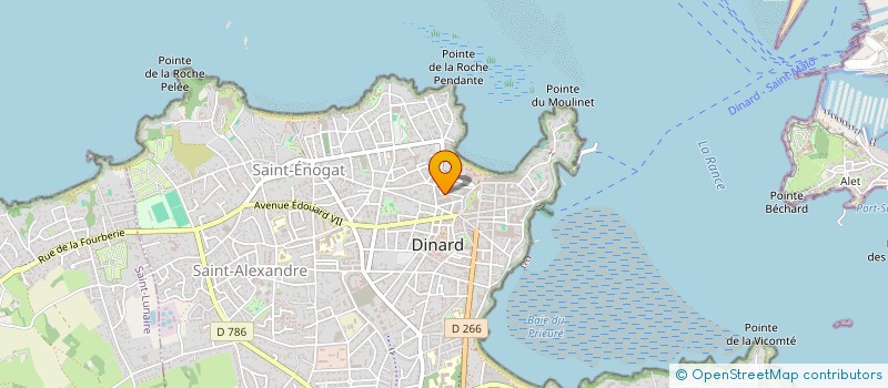 localisation de l'entreprise MONSIEUR GABRIEL LABORDE  DINARD