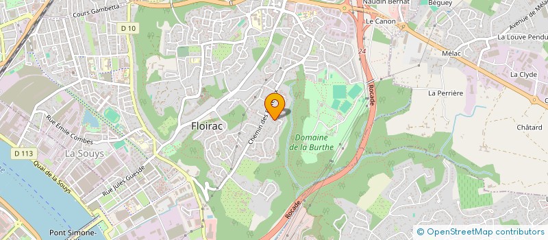 localisation de l'entreprise MONSIEUR GABRIEL LAGRANGE  ORNEX