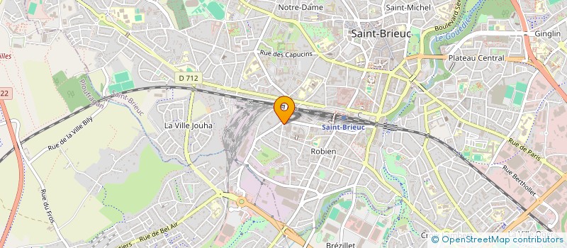 localisation de l'entreprise MONSIEUR GABRIEL LAGREE à SAINT-BRIEUC