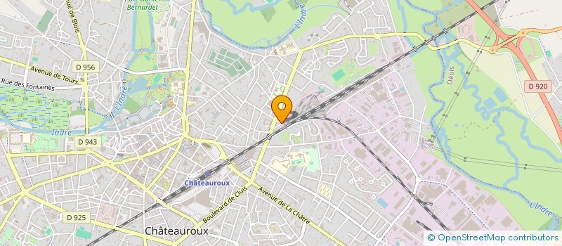 localisation de l'entreprise MONSIEUR GABRIEL LAHMIR à CHATEAUROUX