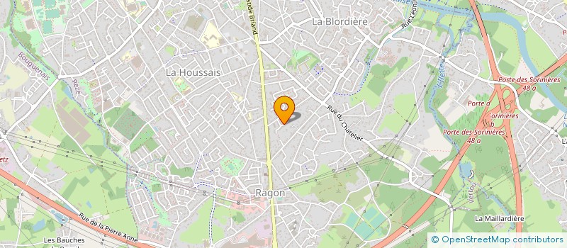 localisation de l'entreprise MONSIEUR GABRIEL LAISIS à REZE