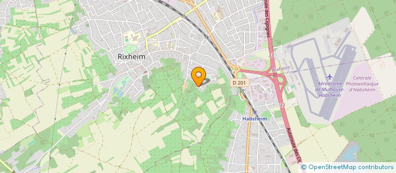 localisation de l'entreprise MONSIEUR GABRIEL LANGENFELD  RIXHEIM