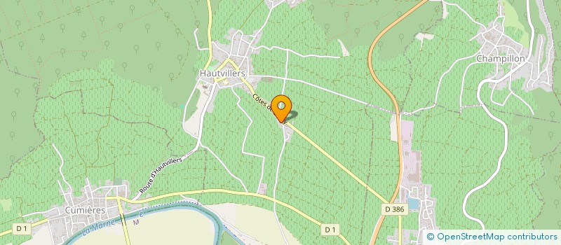 localisation de l'entreprise MONSIEUR GABRIEL LASSAGNE  HAUTVILLERS